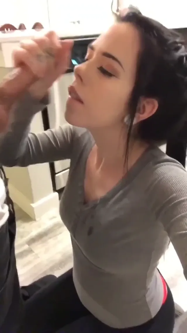 Filthy Facial Escapade Highlighting Blonde